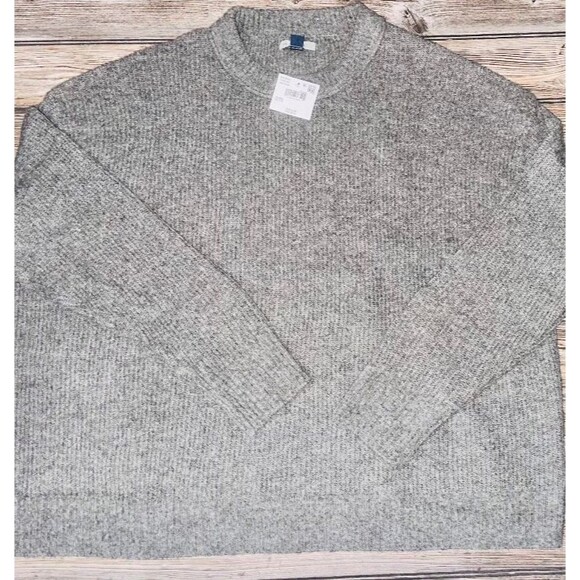American Eagle Outfitters Men's Sweater XXL Super Soft Gray New Crew Neck - Picture 1 of 2